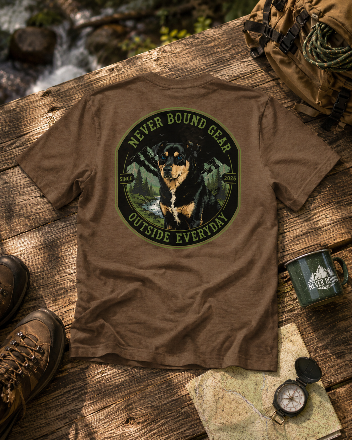Never Bound Gear “Outside Everyday” Ellie Tee