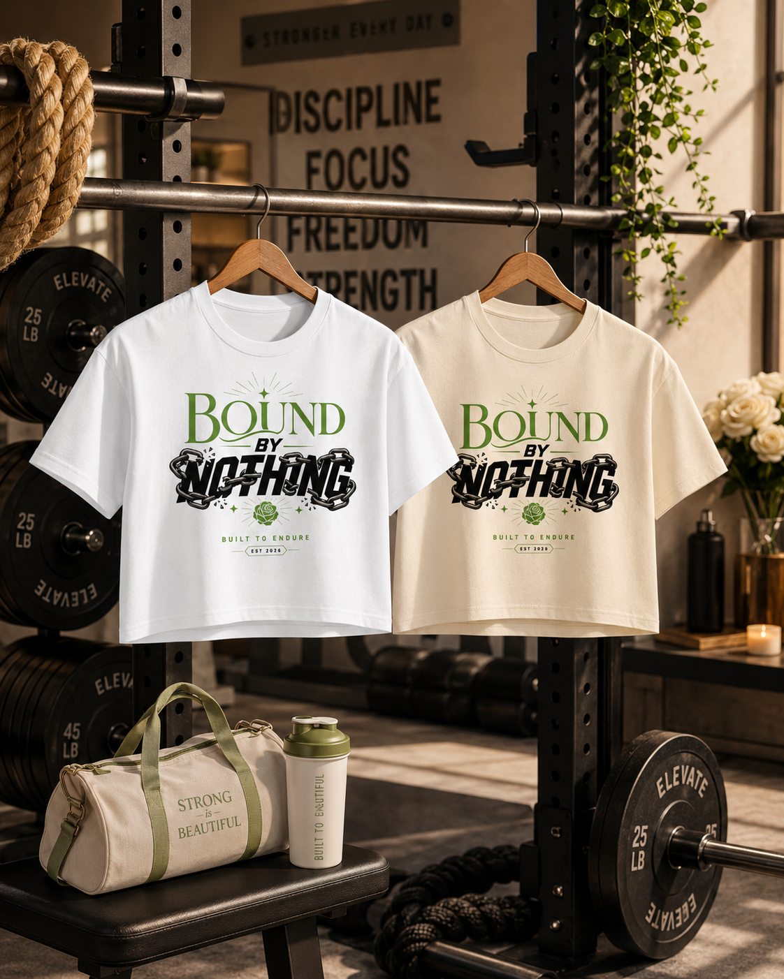 Bound By Nothing Women’s Crop Top